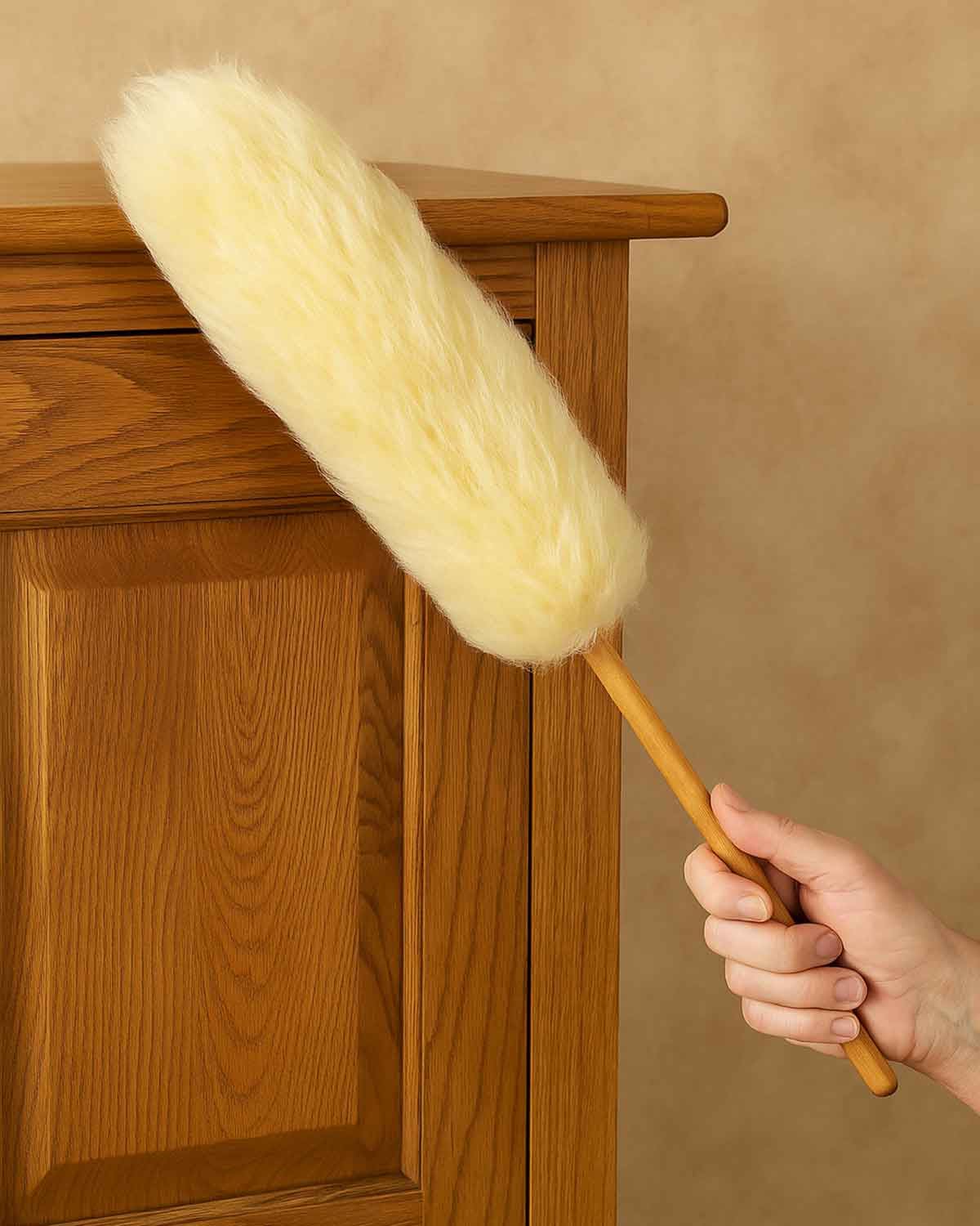 Natural Lambswool Duster - Image 1 - The Classic Boutique