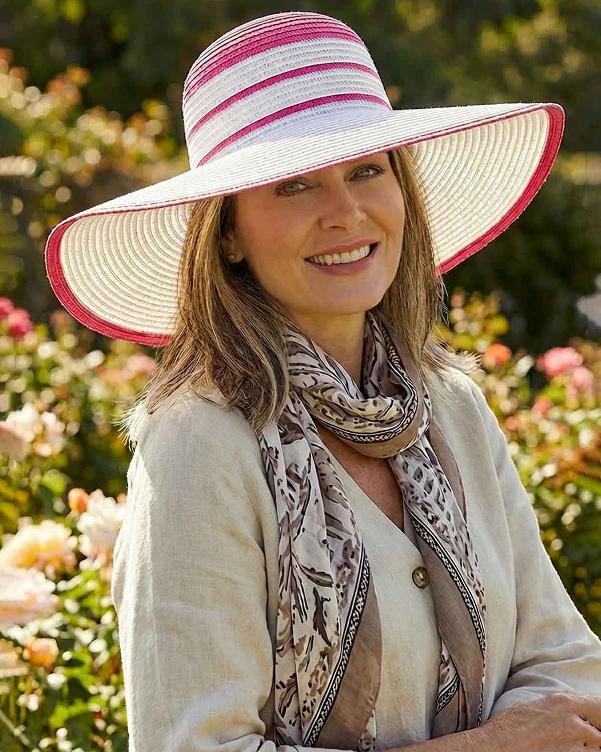 Vita Woven Sun Hat - Image 1 - The Classic Boutique