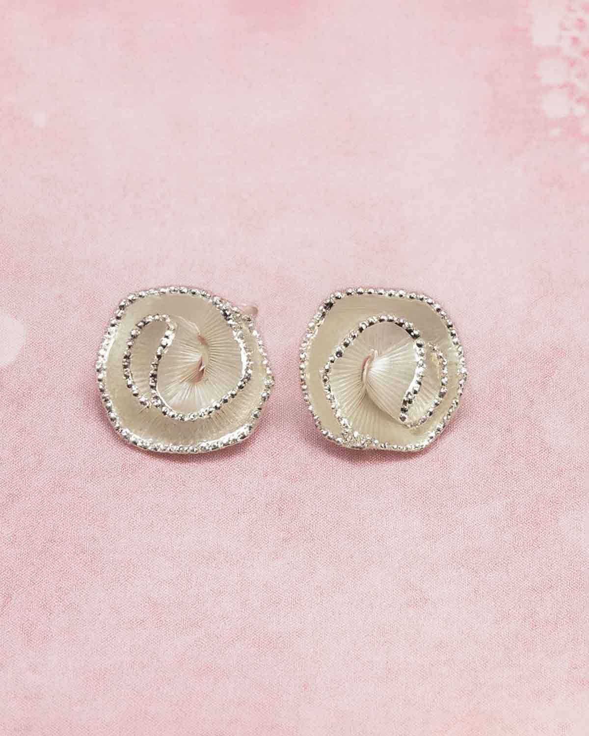 Lilith Clip On Silver Effect Earrings - The Classic Boutique