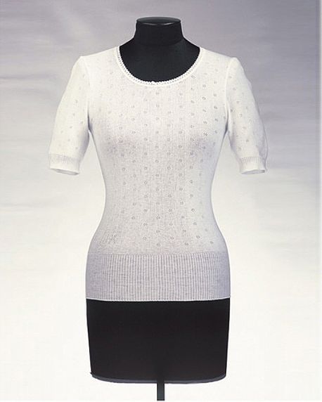 Short Sleeve Spencer Vest - Natural - Lux Lux