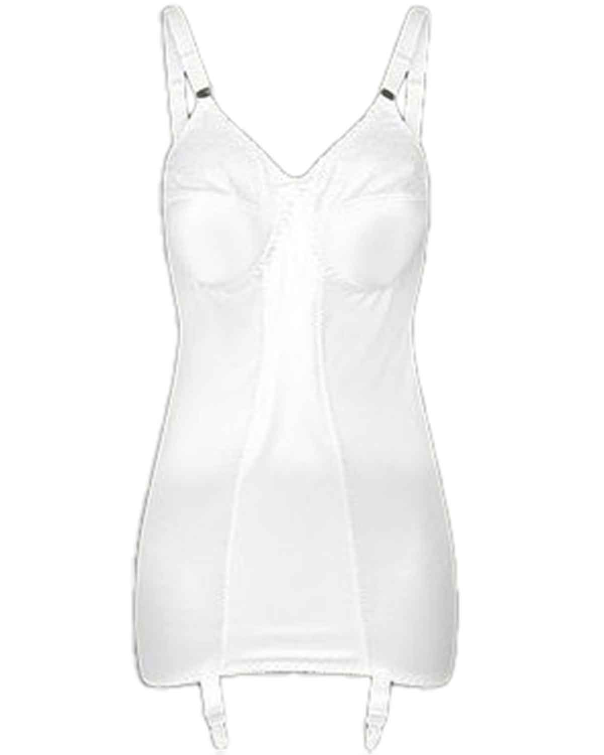 Open Corselette - White